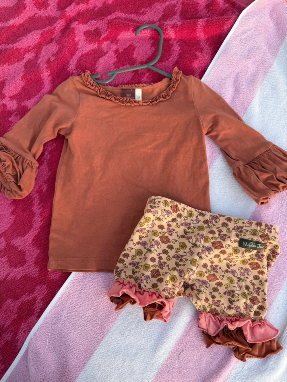 Matilda Jane Rust Ruffle set